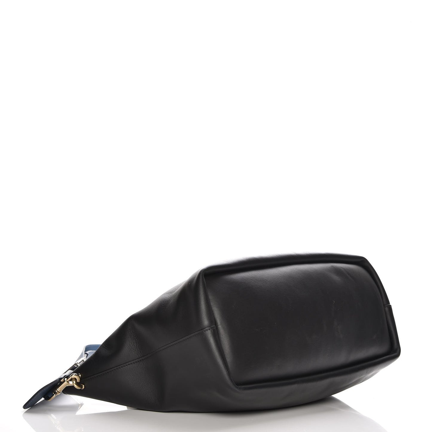 Smooth Calfskin Large Baylee Tote Black