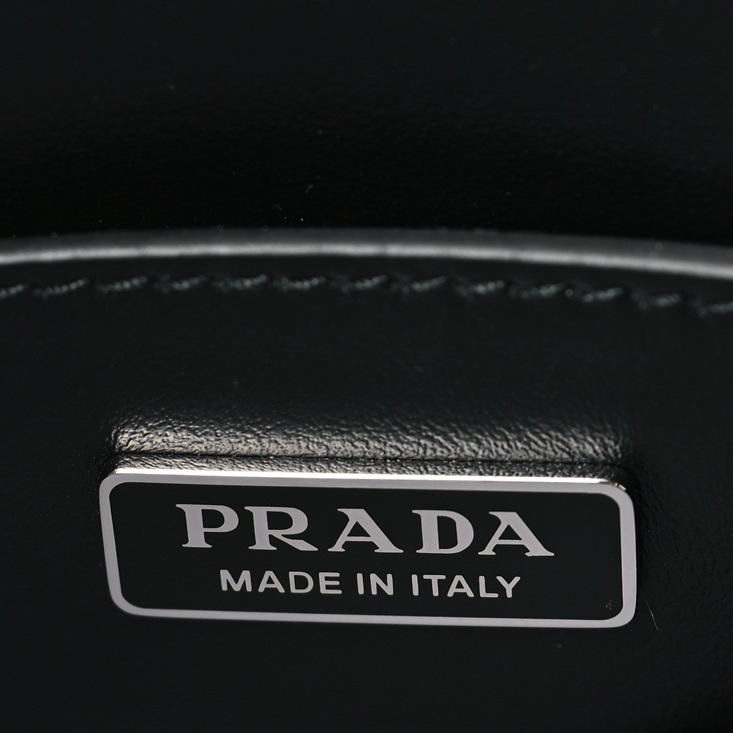 Prada Spazzolato Femme Flap Shoulder Bag Black 6 of 8