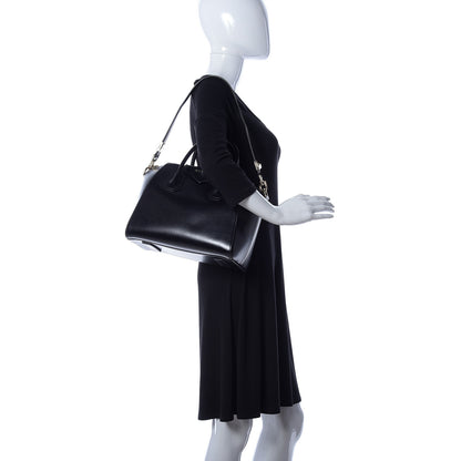 Givenchy Shiny Lord Calfskin Medium Antigona Black 3 of 10