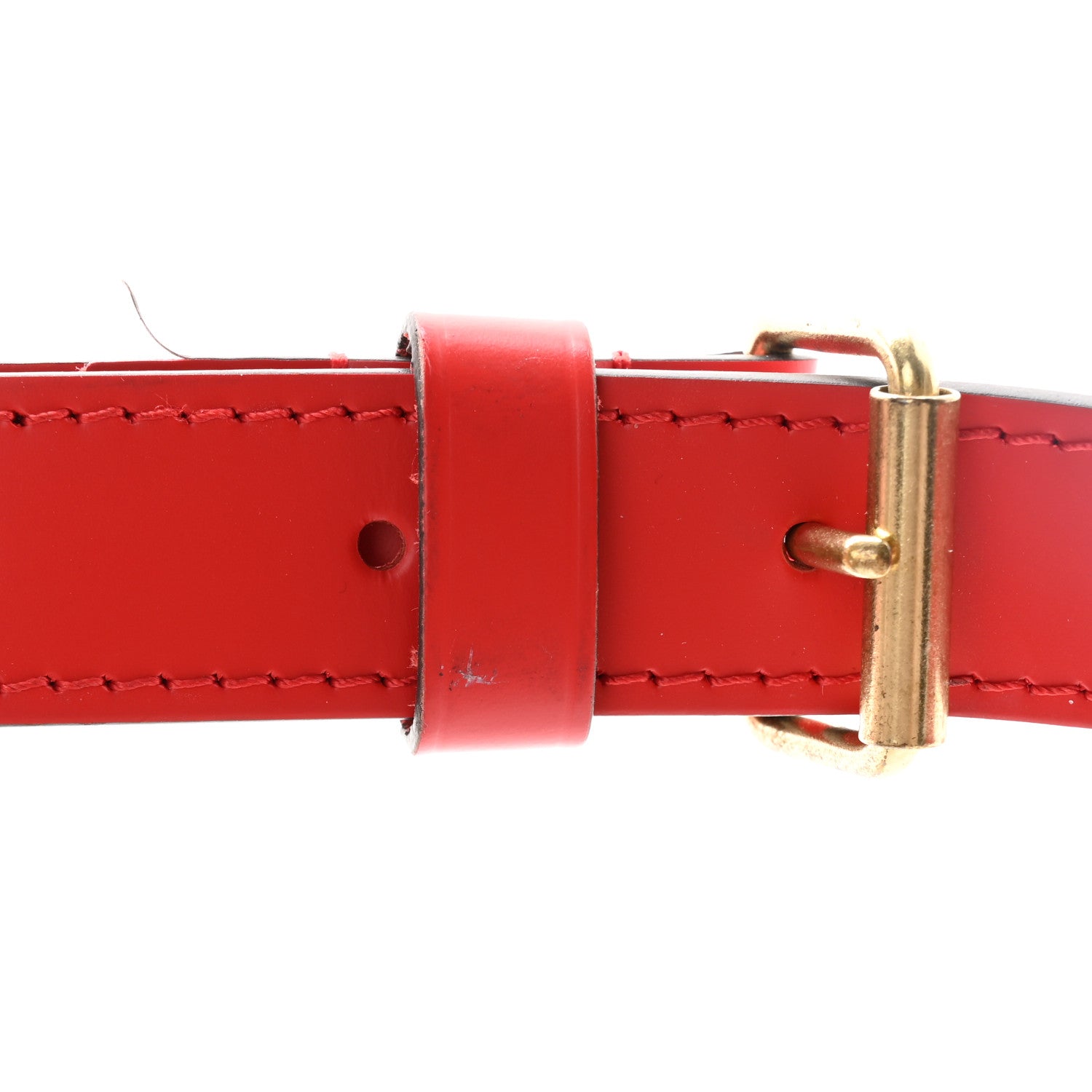Louis Vuitton Calfskin Monogram Keepall Bandouliere 50 Coquelicot 16 of 17