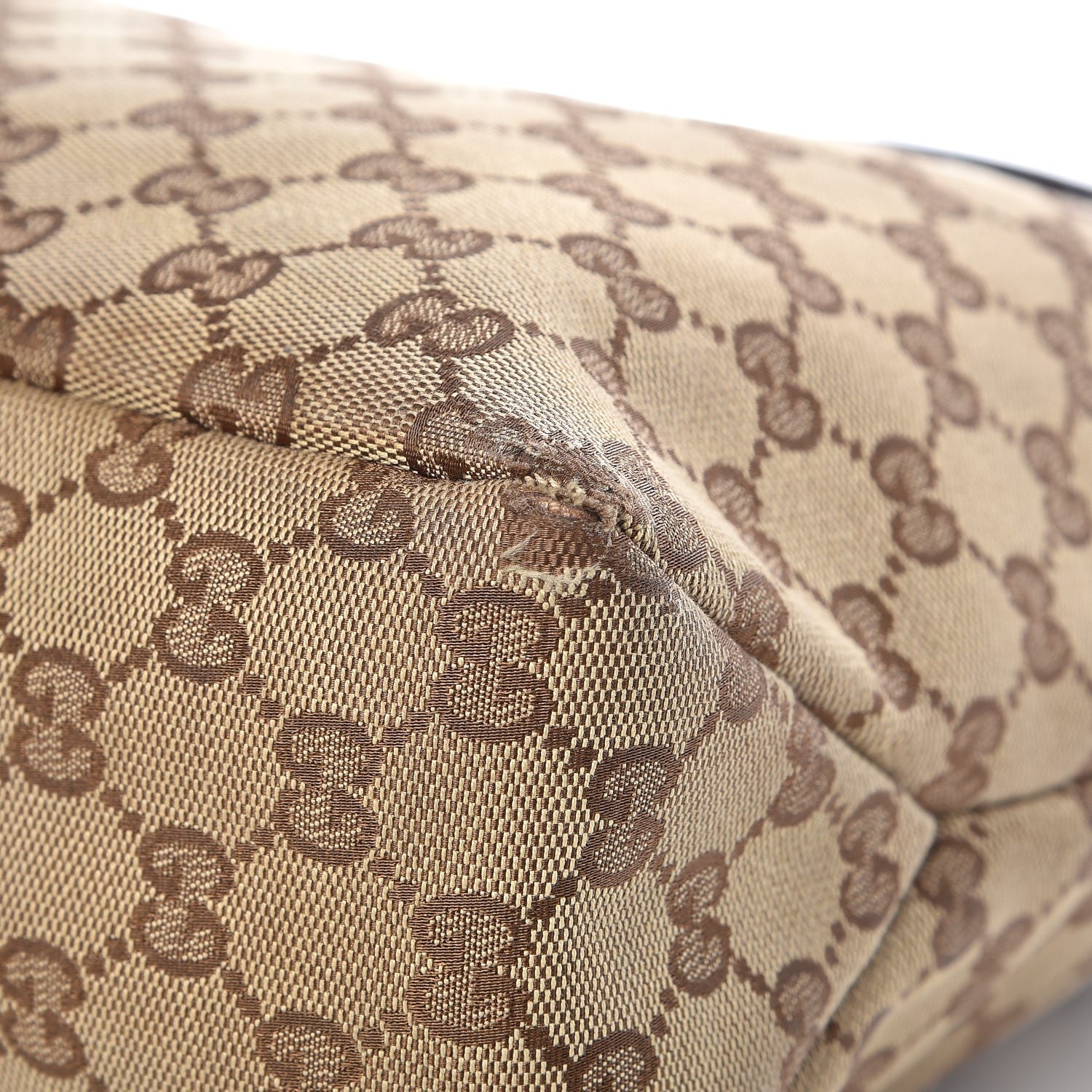 Gucci Monogram Medium Horsebit Chain Hobo Dark Brown 11 of 16
