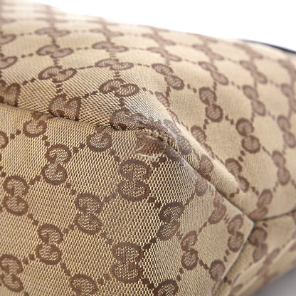 Gucci Monogram Medium Horsebit Chain Hobo Dark Brown 11 of 16