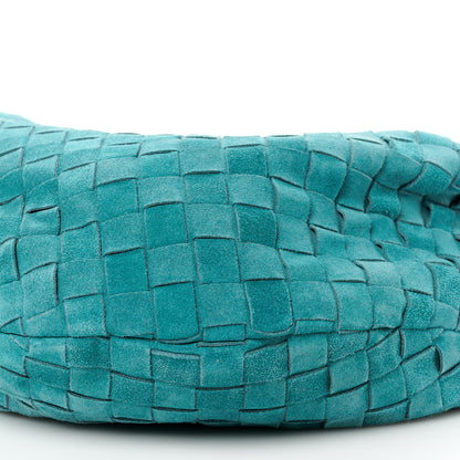 Bottega Veneta Suede Calfskin Intrecciato Teen Jodie Hobo Scuba 9 of 9