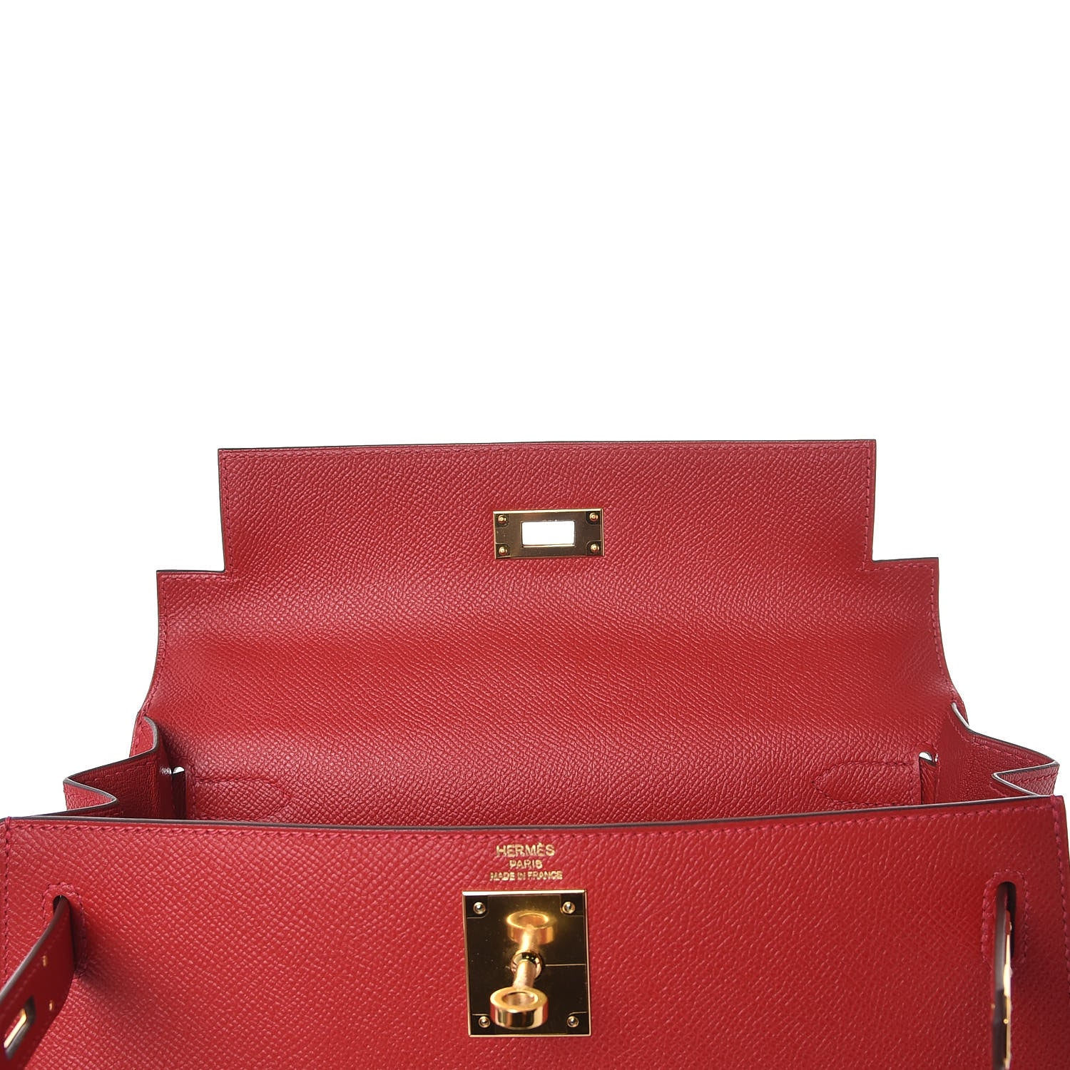 Hermes Epsom Kelly Sellier 28 Rouge Casaque 29 of 33