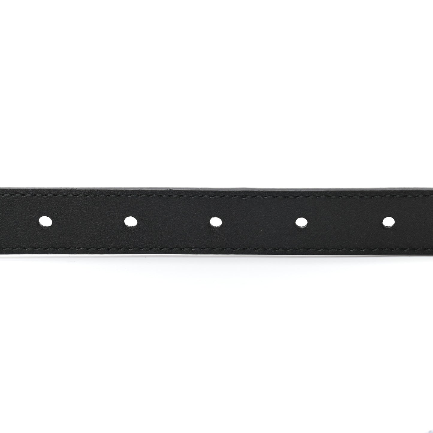 Calfskin Double G 20mm Belt 75 30 Black