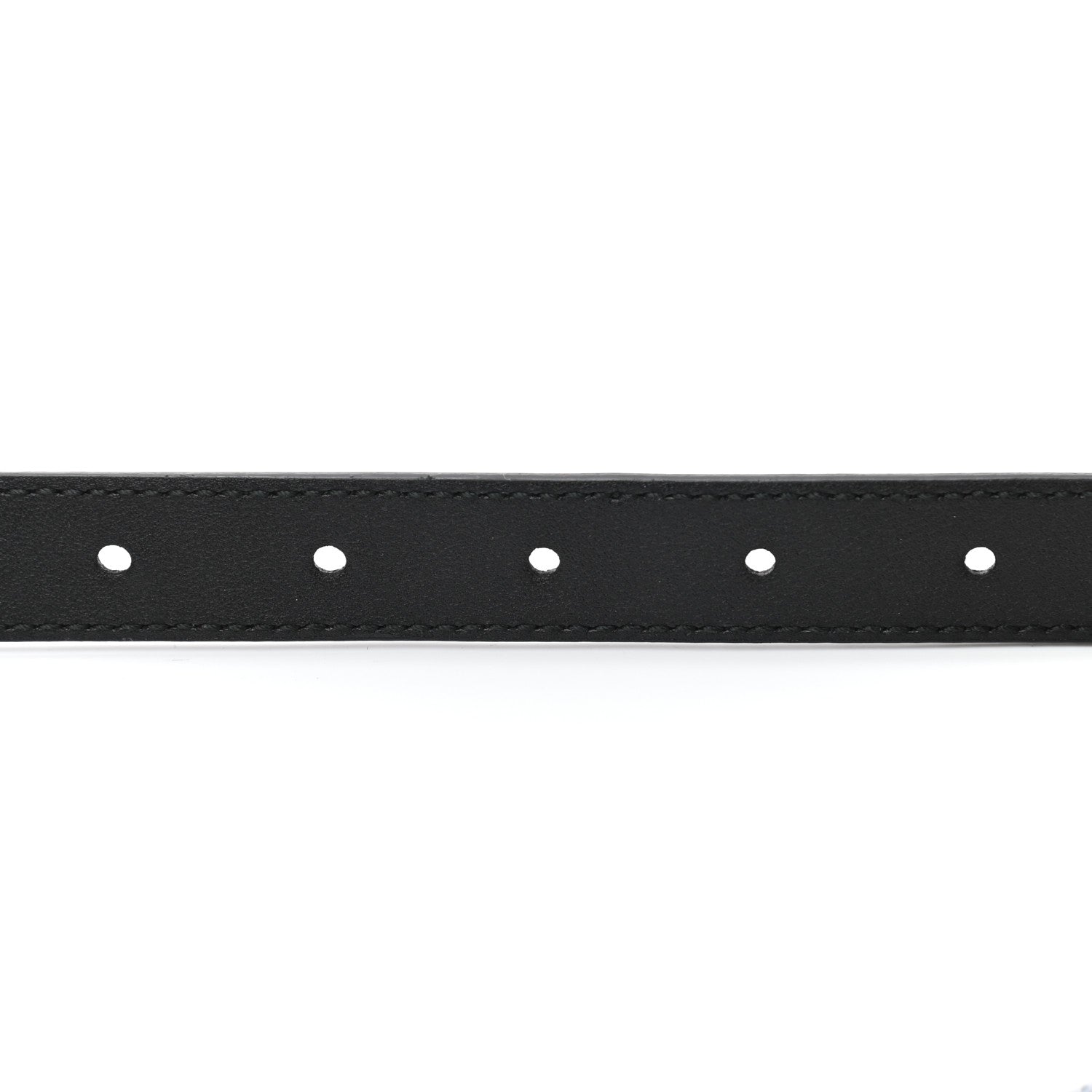 Gucci Calfskin Double G 20mm Belt 75 30 Black 4 of 5