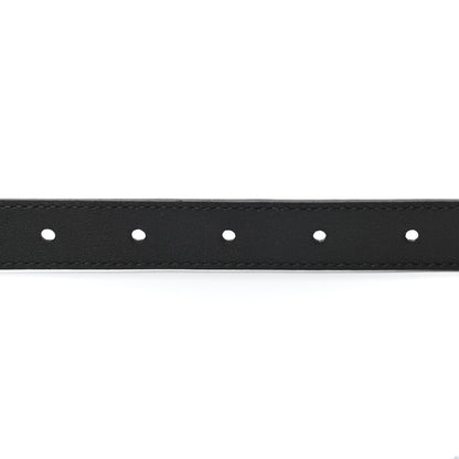 Gucci Calfskin Double G 20mm Belt 75 30 Black 4 of 5