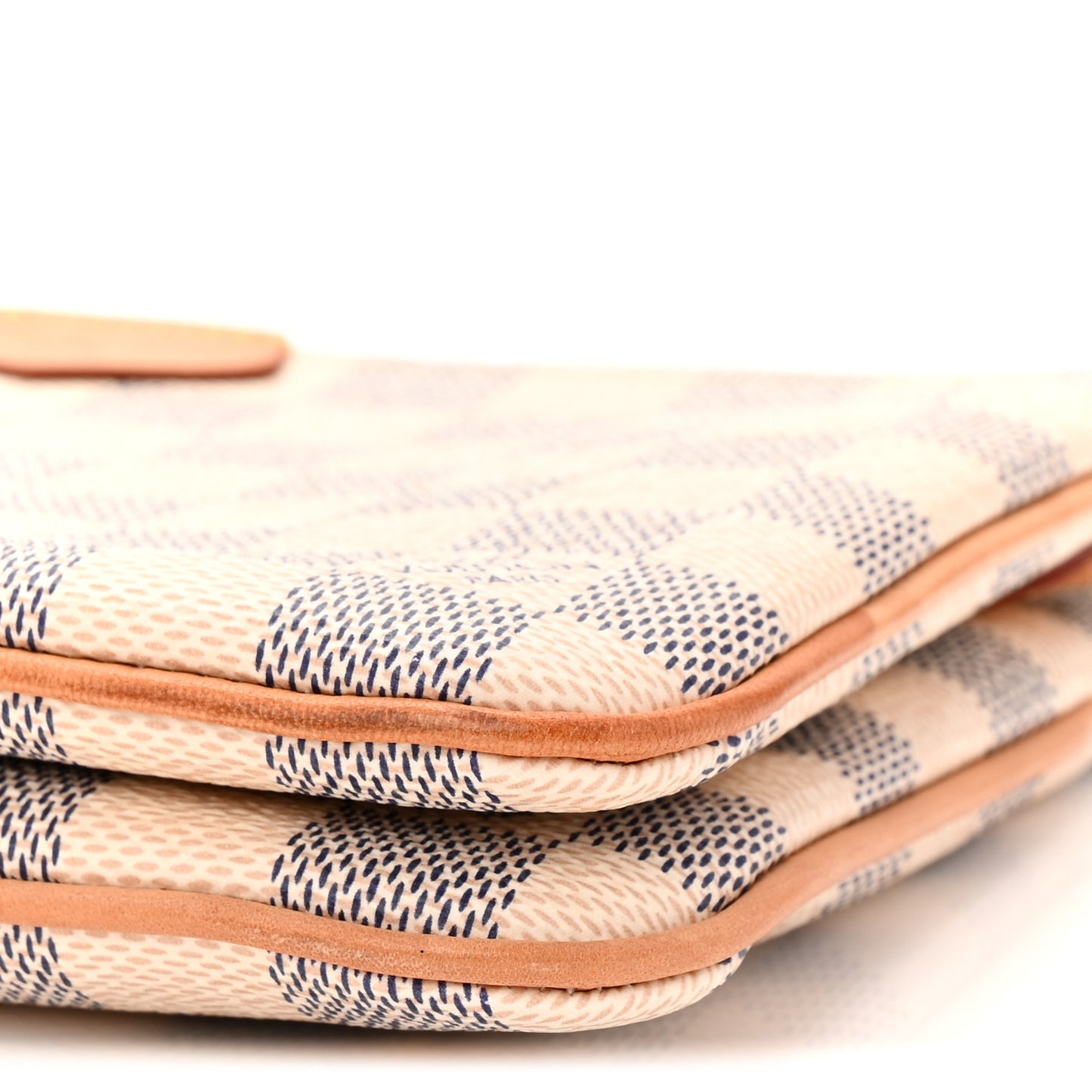Damier Azur Double Zip Pochette