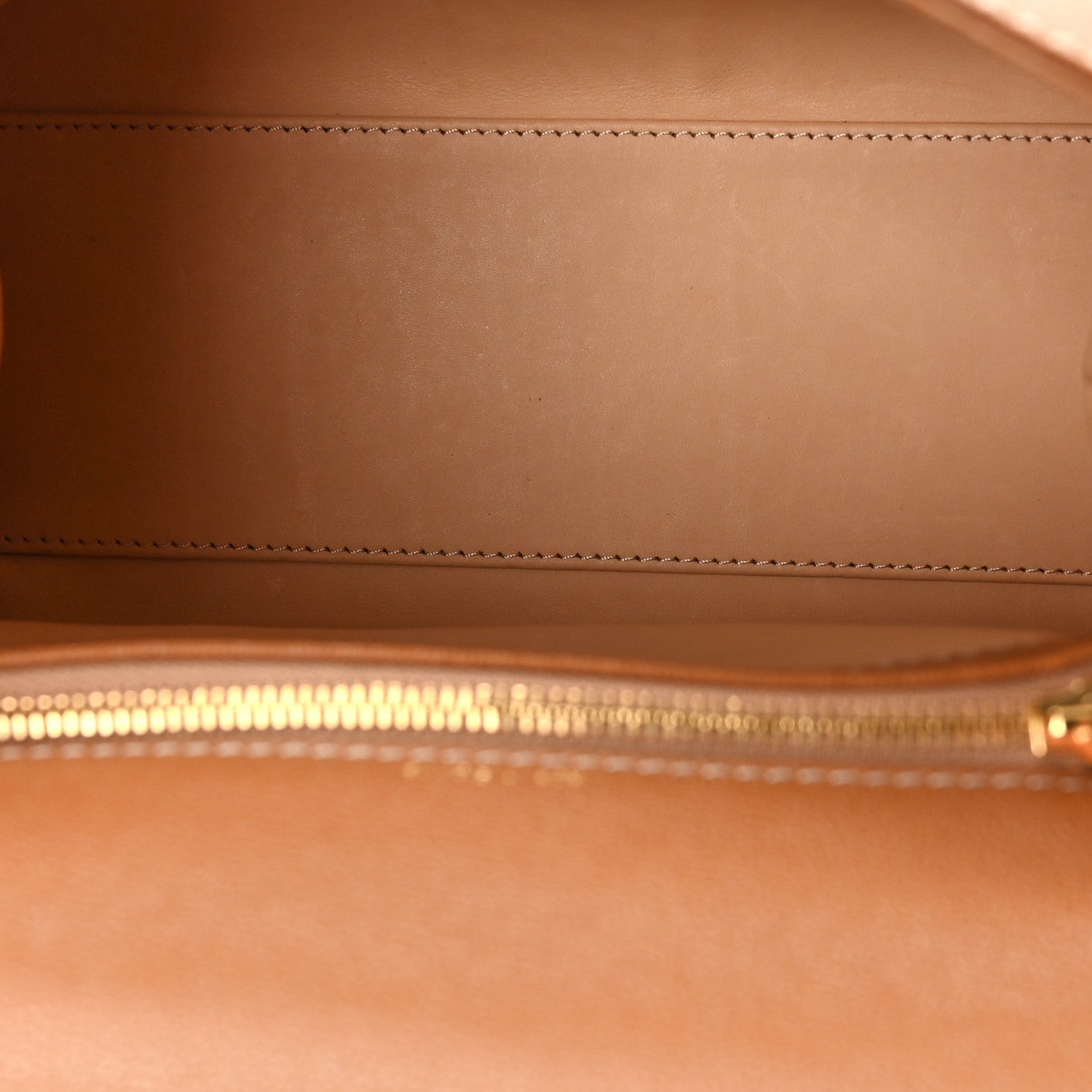 Delvaux Grained Rodeo Calfskin Surpique PM Brillant Satchel Vegetal Ivory 5 of 9