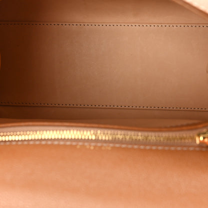 Delvaux Grained Rodeo Calfskin Surpique PM Brillant Satchel Vegetal Ivory 5 of 9