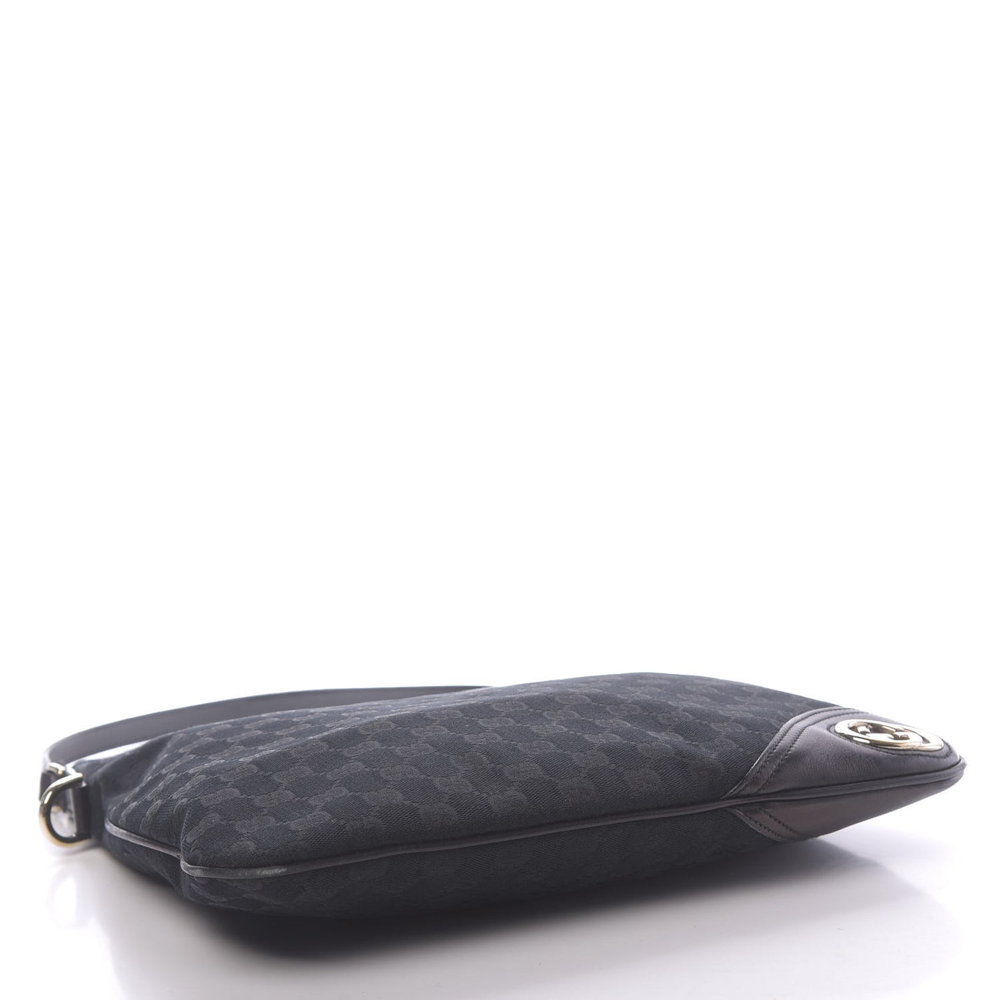 Monogram Medium New Britt Hobo Black