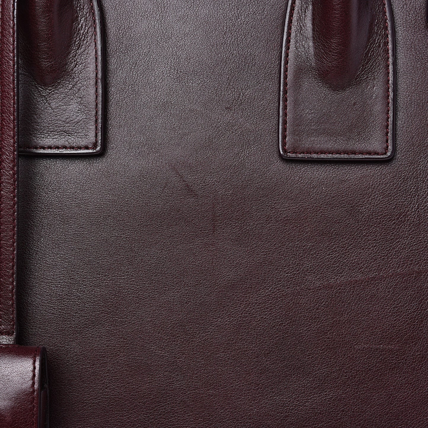 Calfskin Small Sac De Jour Bordeaux