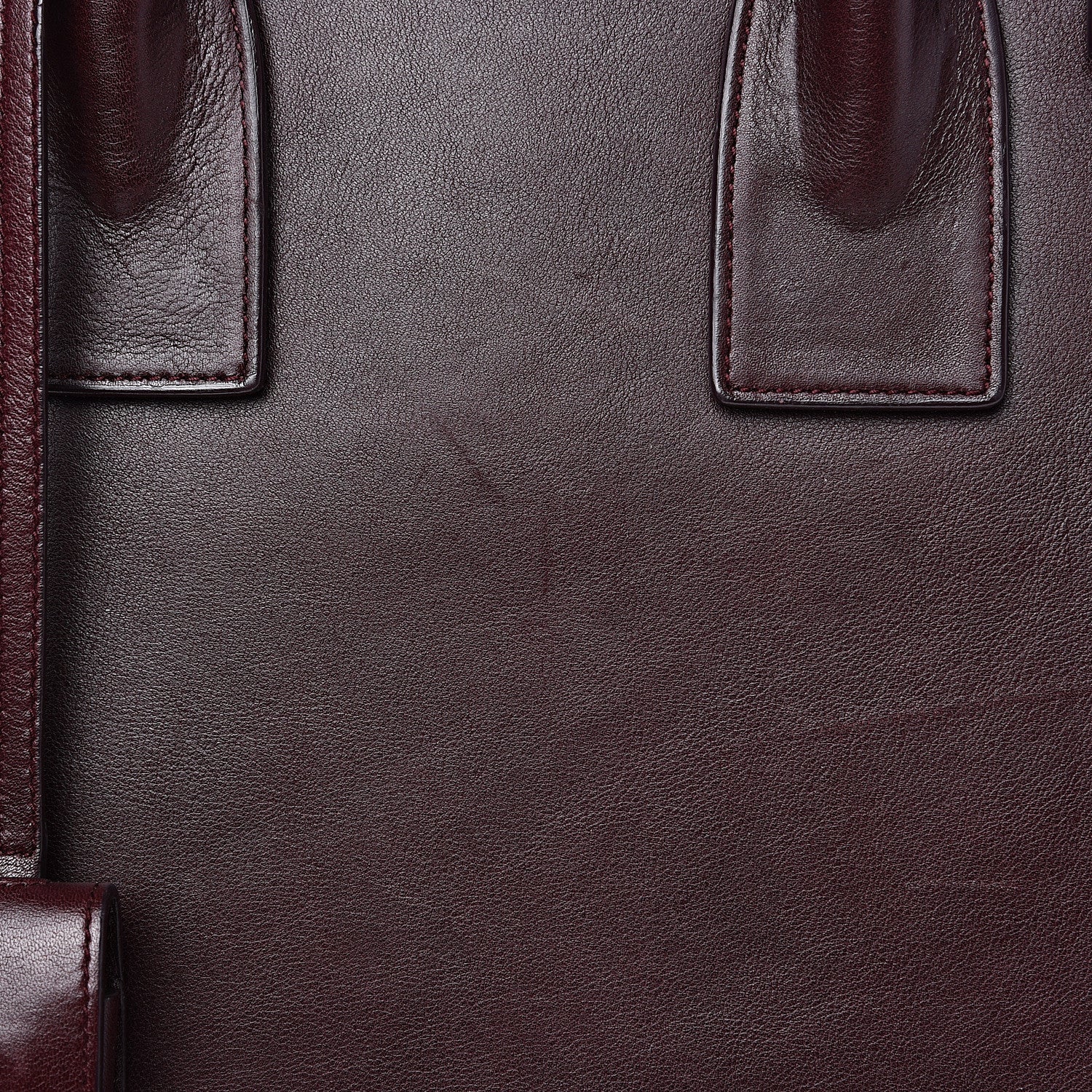 Saint Laurent Calfskin Small Sac De Jour Bordeaux 11 of 14
