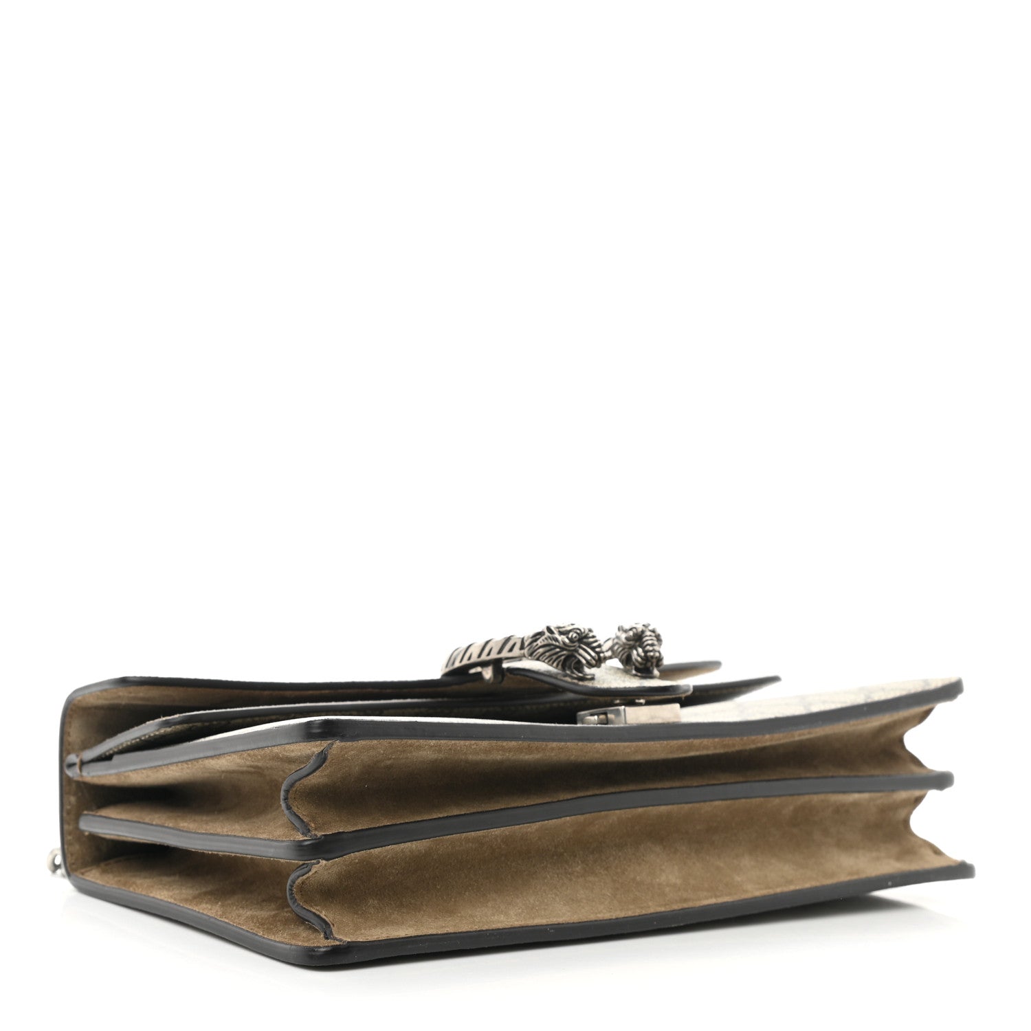 Gucci GG Supreme Monogram Small Dionysus Shoulder Bag Taupe 4 of 8