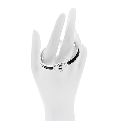 Hermes Enamel Mini Clic Kelly Bracelet PM Black 2 of 4