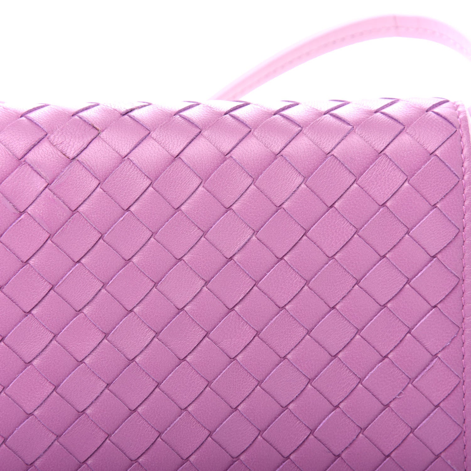Bottega Veneta Nappa Intrecciato Continental Wallet With Strap Twilight 9 of 12