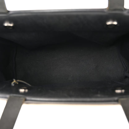 Hermes Toile Vache Hunter Herbag Cabas Black 6 of 14