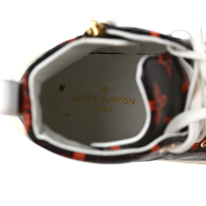 Louis Vuitton Catogram Stellar Sneaker Boots 37 Marron 9 of 9