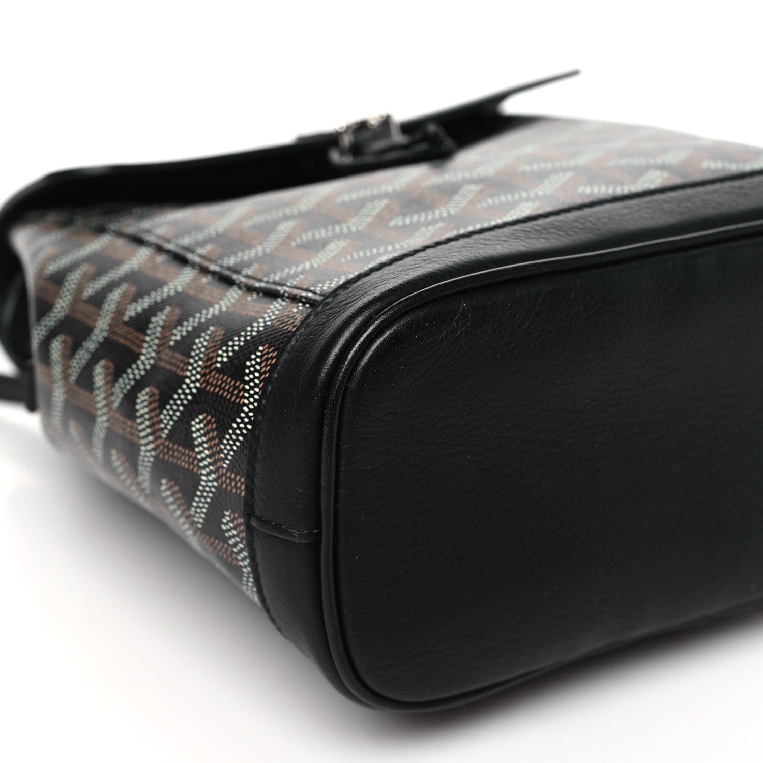 Goyard Goyardine Calfskin Mini Alpin Backpack Black 8 of 9