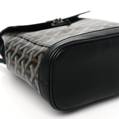 Goyard Goyardine Calfskin Mini Alpin Backpack Black 8 of 9