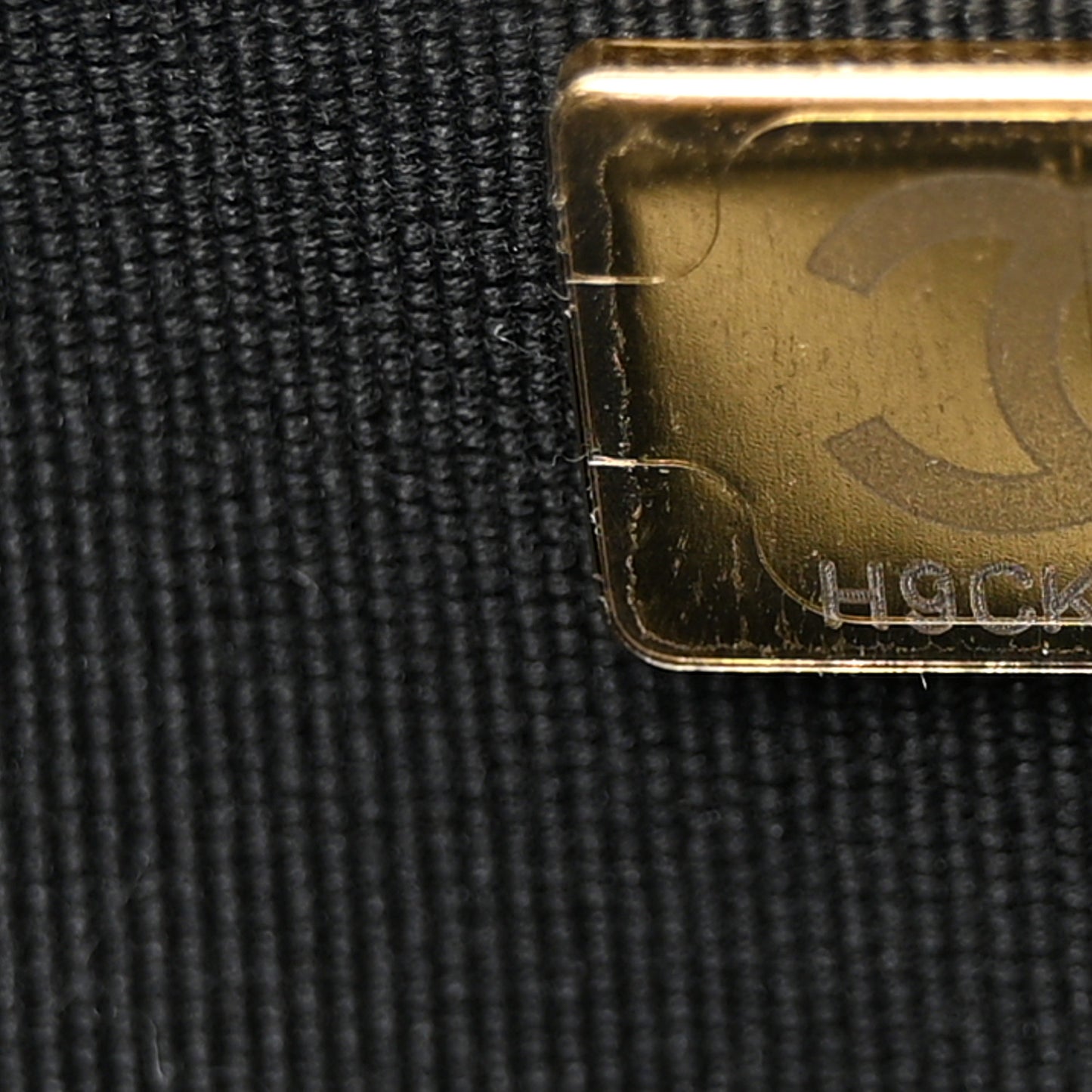 Shiny Lambskin Quilted 31 Shopping Bag Black