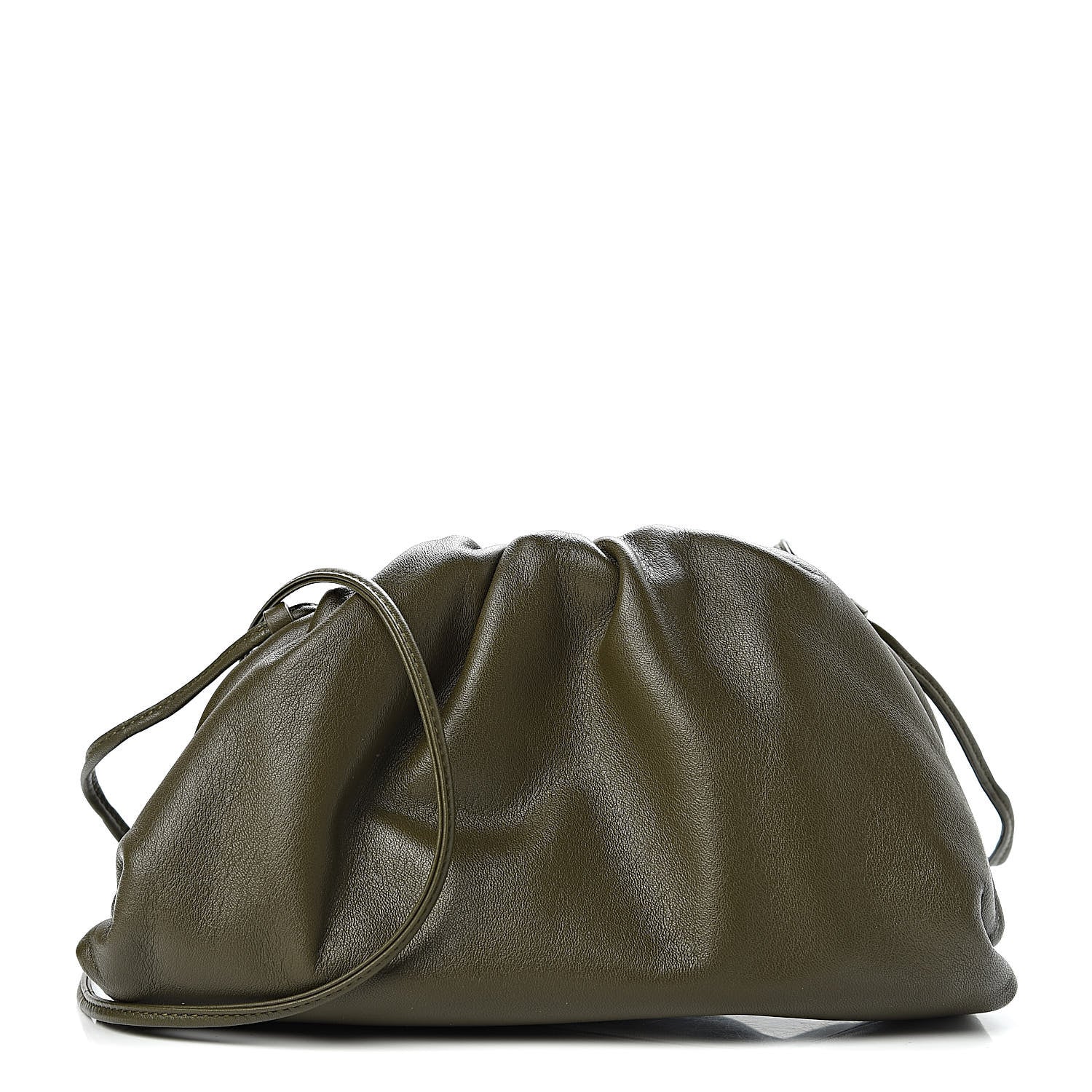 Bottega Veneta Butter Calfskin The Mini Pouch Kaki Fondente 1 of 11