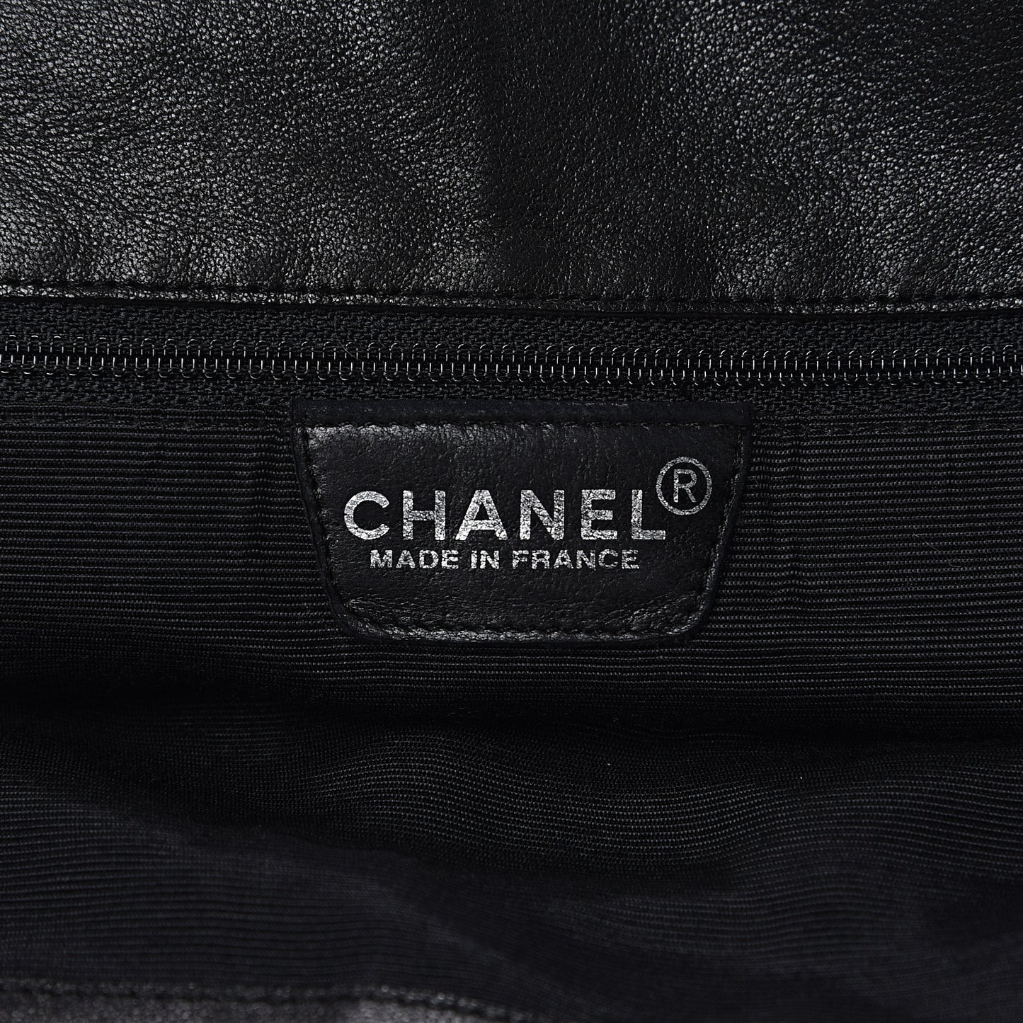 Lambskin Patchwork Shoulder Bag Black