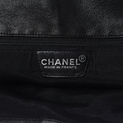 Chanel Lambskin Patchwork Shoulder Bag Black 5 of 14