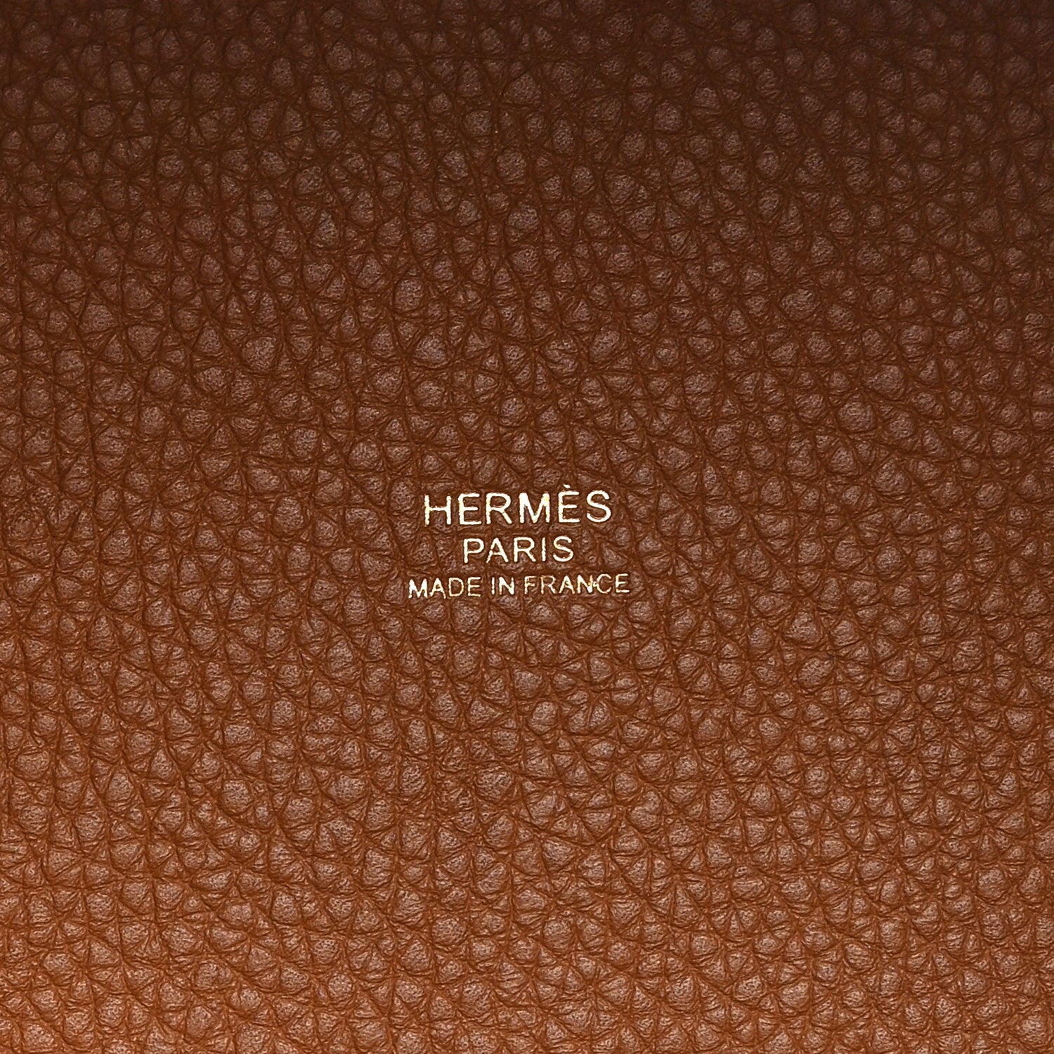 Hermes Taurillon Clemence Picotin Lock 22 MM Gold 7 of 13