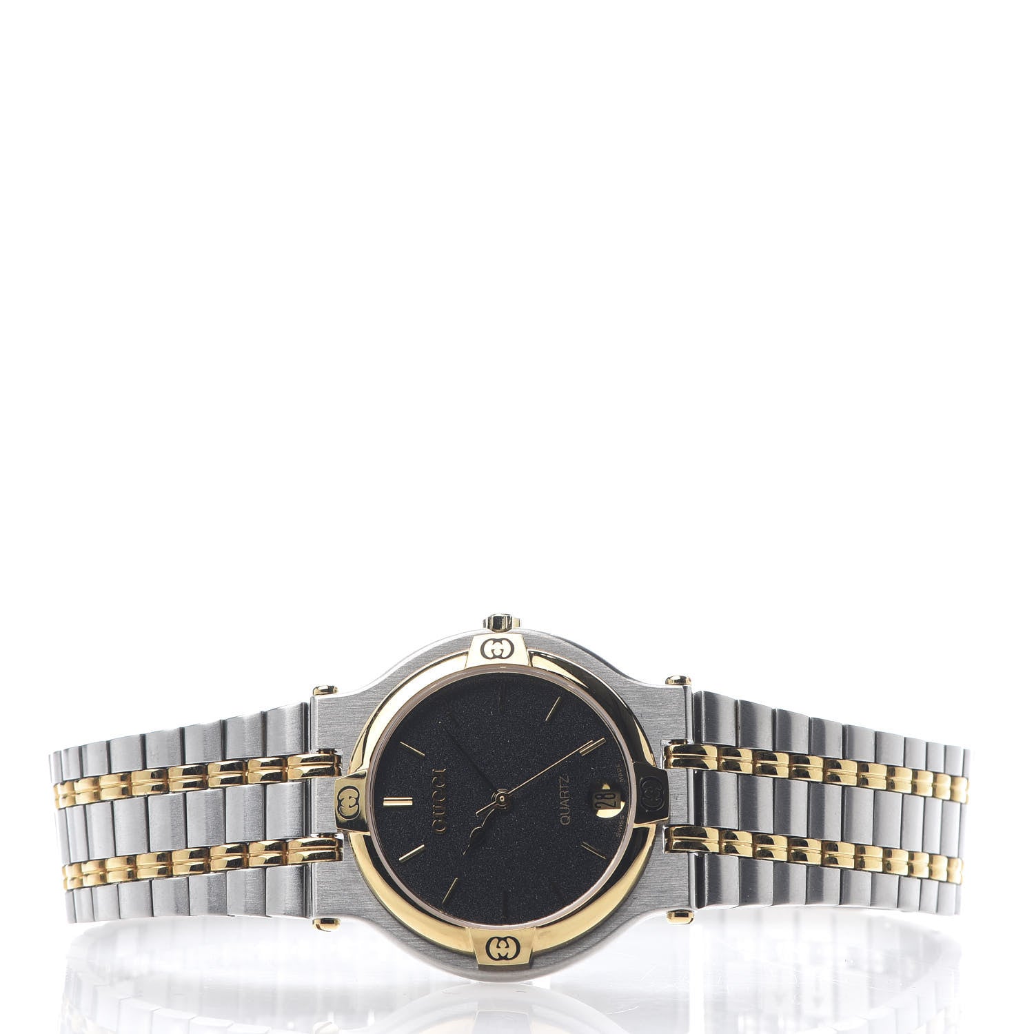 Gucci Stainless Steel 32mm 9000M Quartz Watch Grey 2 of 5