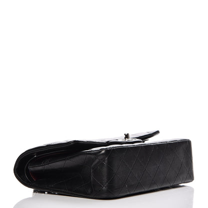 Chanel Lambskin Quilted Medium Double Flap Black 4 of 11