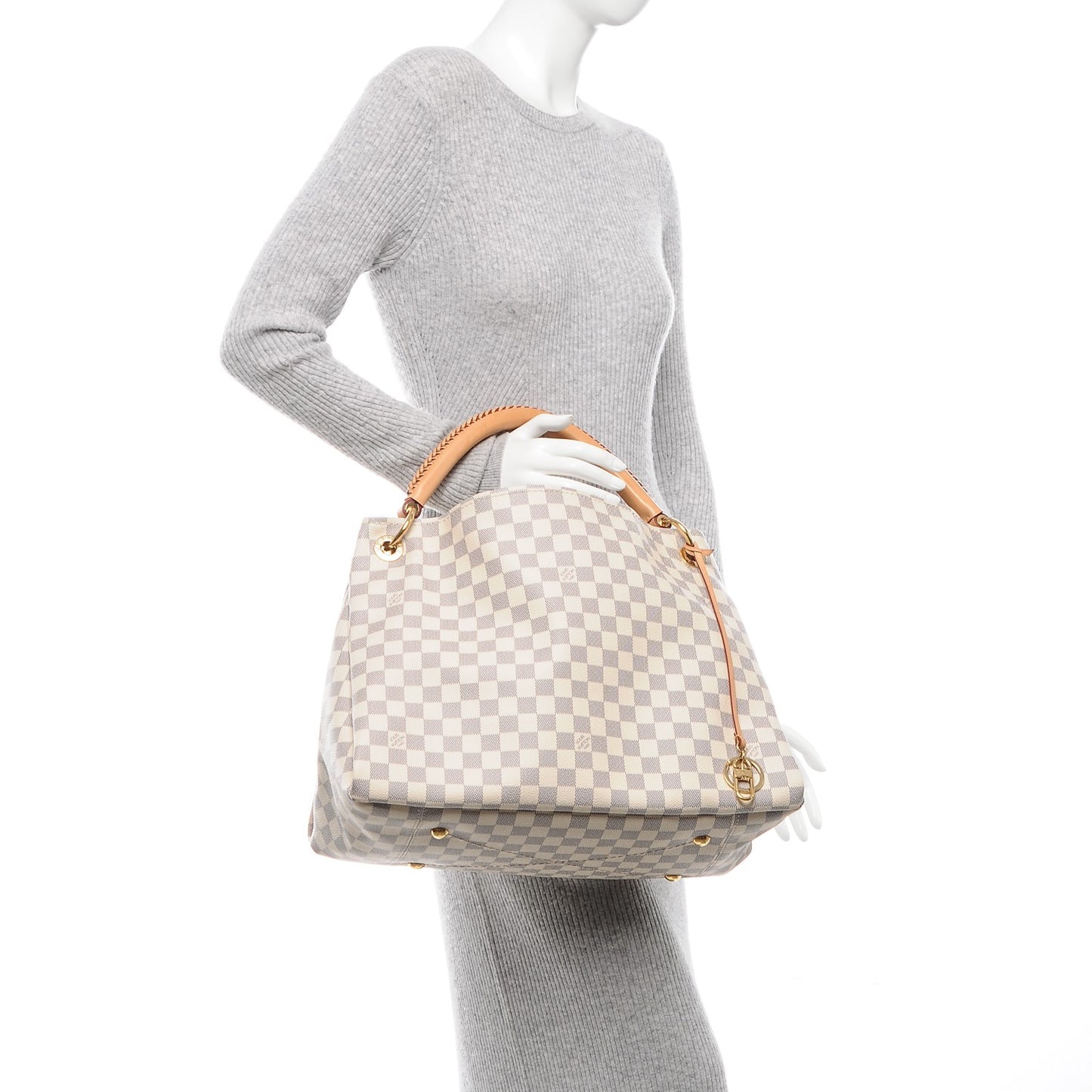 Damier Azur Artsy MM
