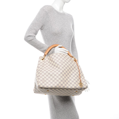 Louis Vuitton Damier Azur Artsy MM 2 of 7