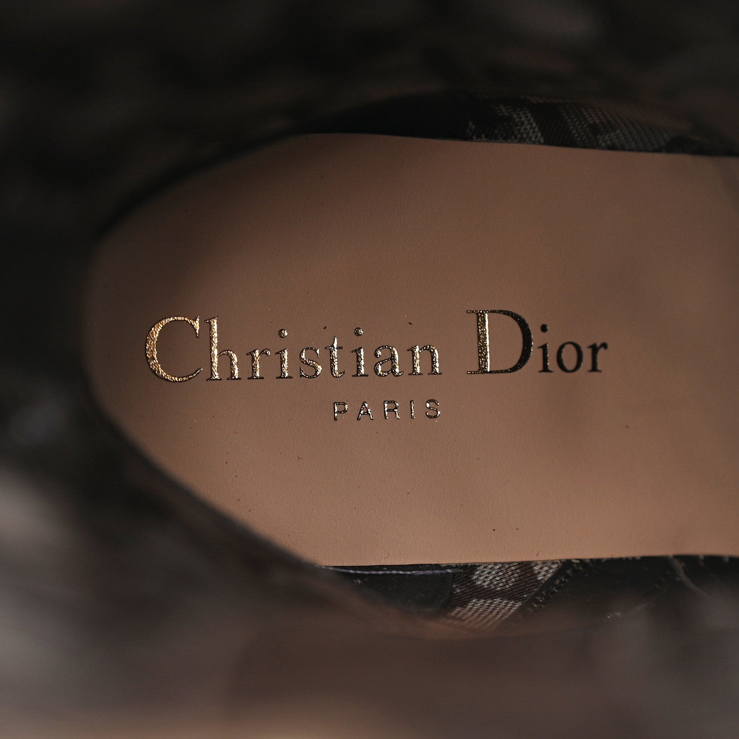 Christian Dior Technical Fabric Calfskin Diorevolt High Boots 37.5 Golden Saddle 8 of 10