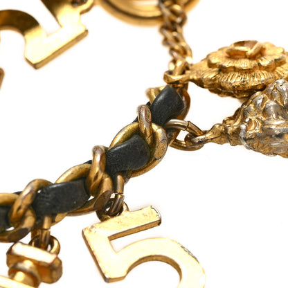 Chanel Metal Lambskin Lucky Charm Bracelet Gold 5 of 5