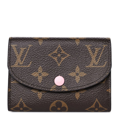 Louis Vuitton Monogram Rosalie Coin Purse Rose Ballerine 1 of 9