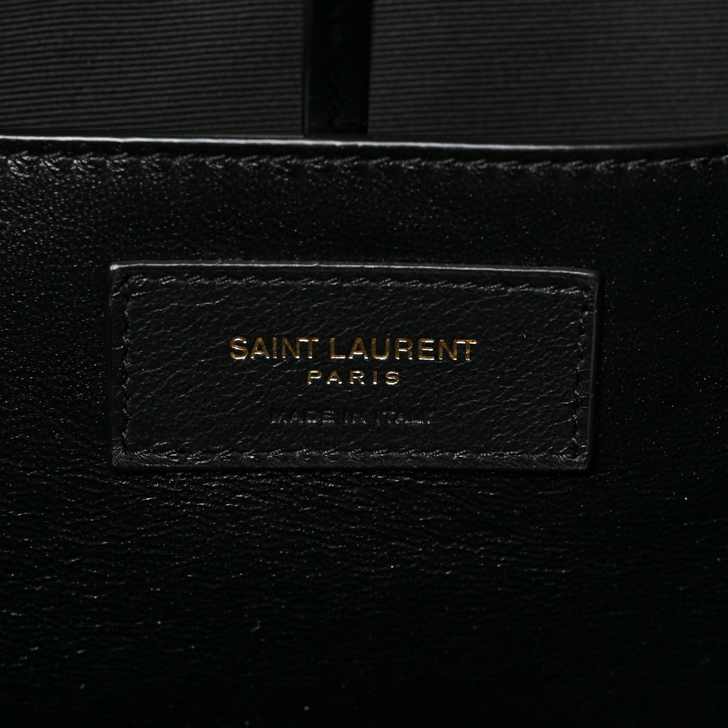 Lambskin Matelasse Monogram Large Jamie 4.3 Black
