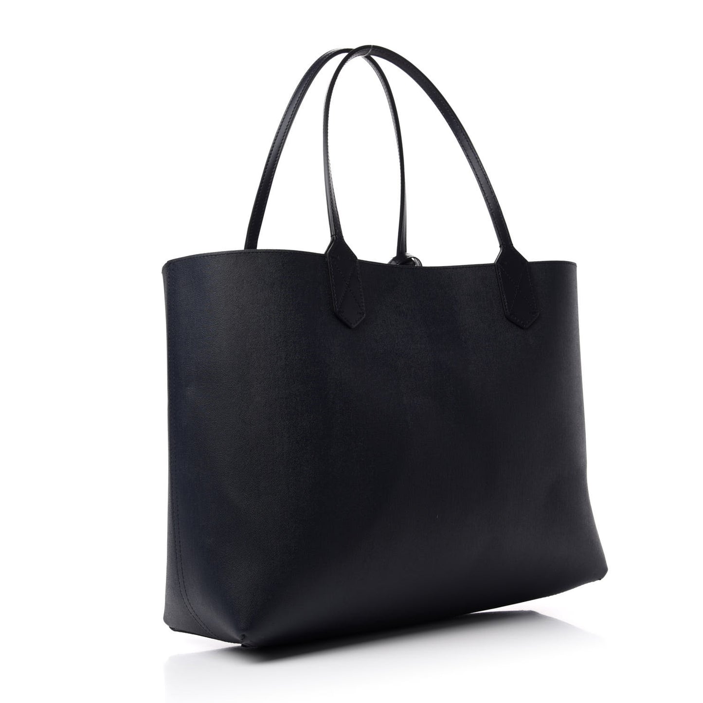 GG Supreme Monogram Blooms Medium Reversible Tote Beige Blue Navy