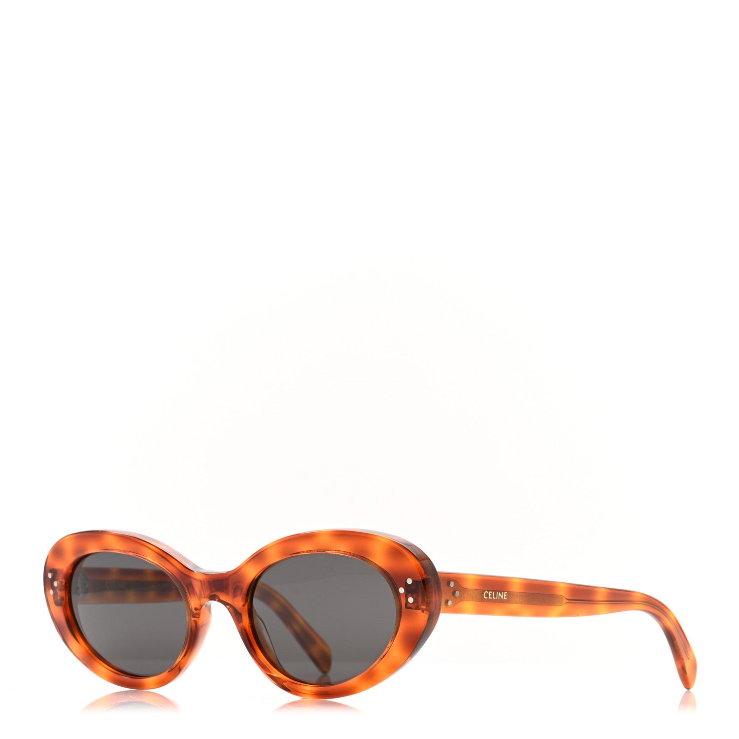 Celine Acetate Cat Eye Sunglasses CL401931 Tortoise 1 of 7