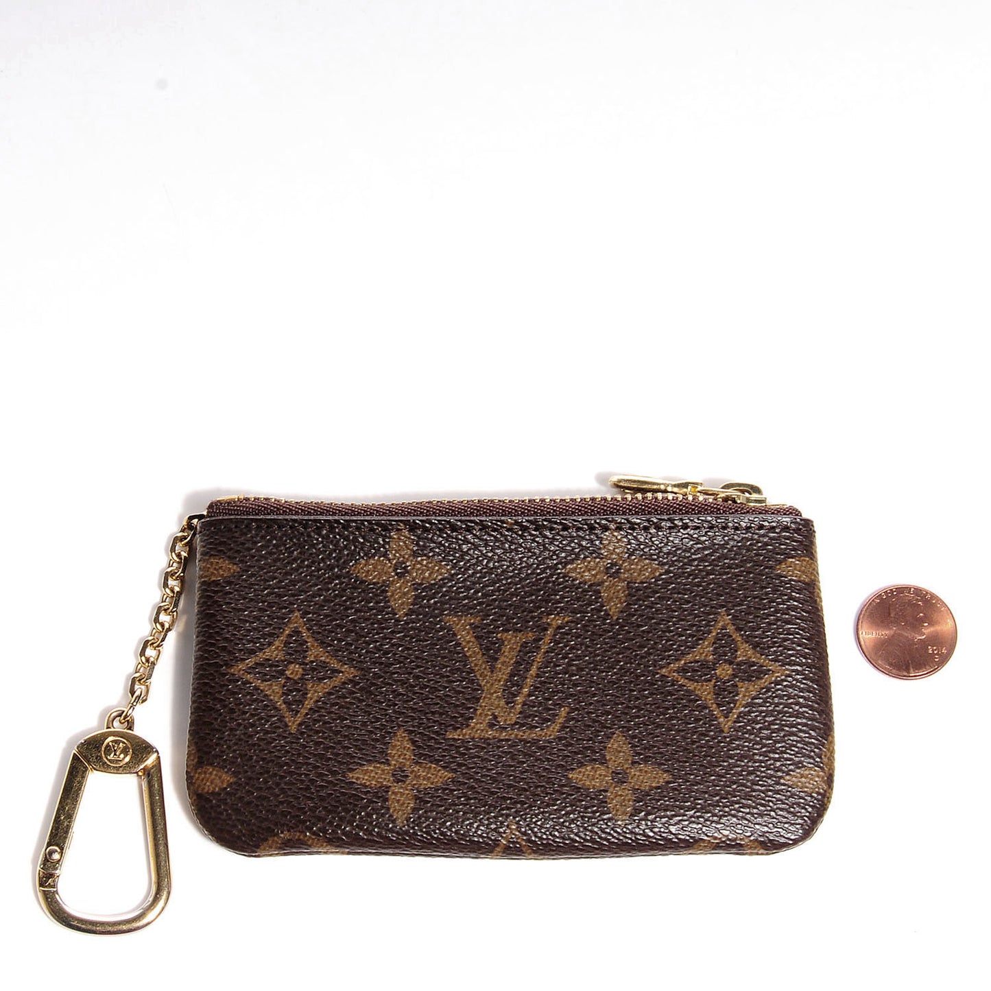 Monogram Key Pouch