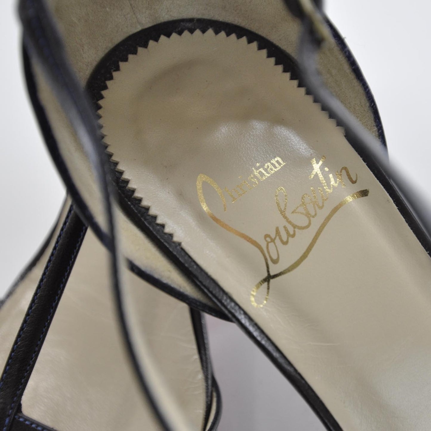Leather Pointy Toe Low Heels 36.5 Brown