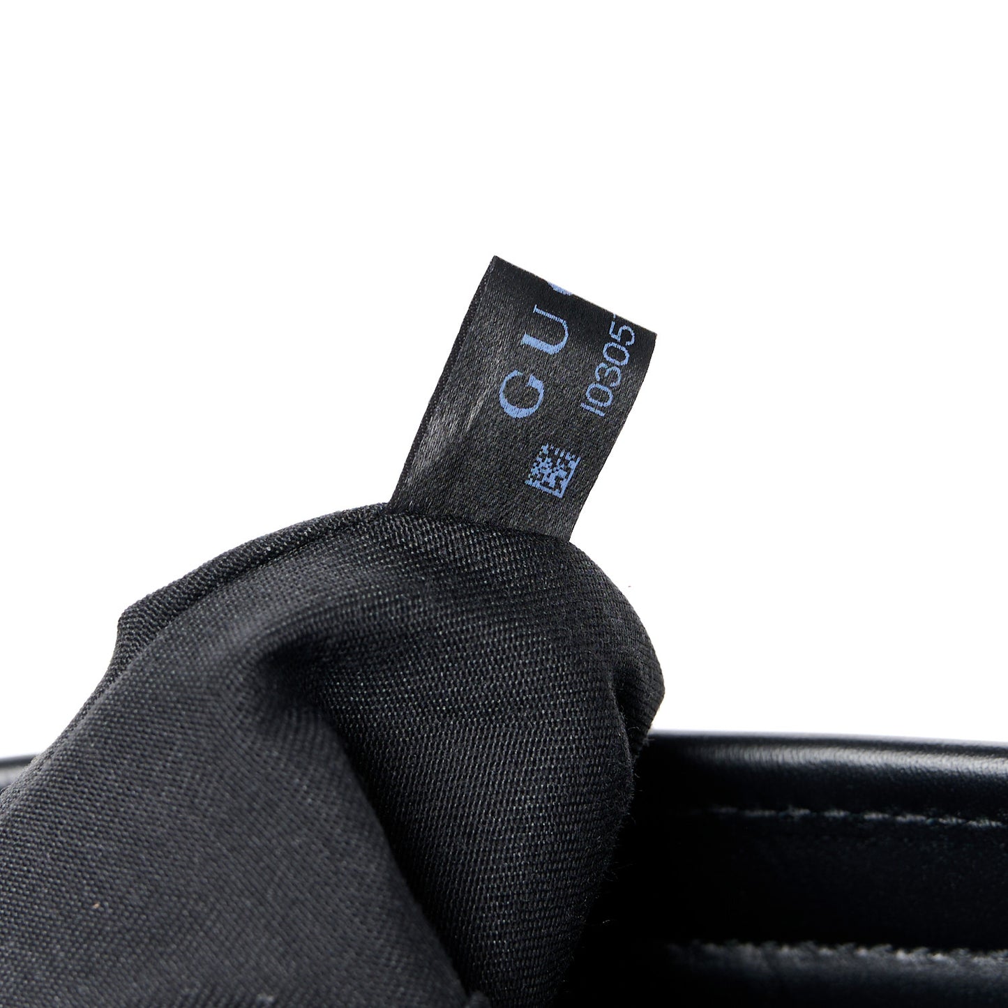 GG Monogram Web Flat Messenger Bag Black