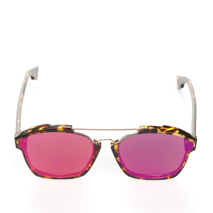 Christian Dior Abstract Mirrored Sunglasses Spotted Havana Pink 8 of 8