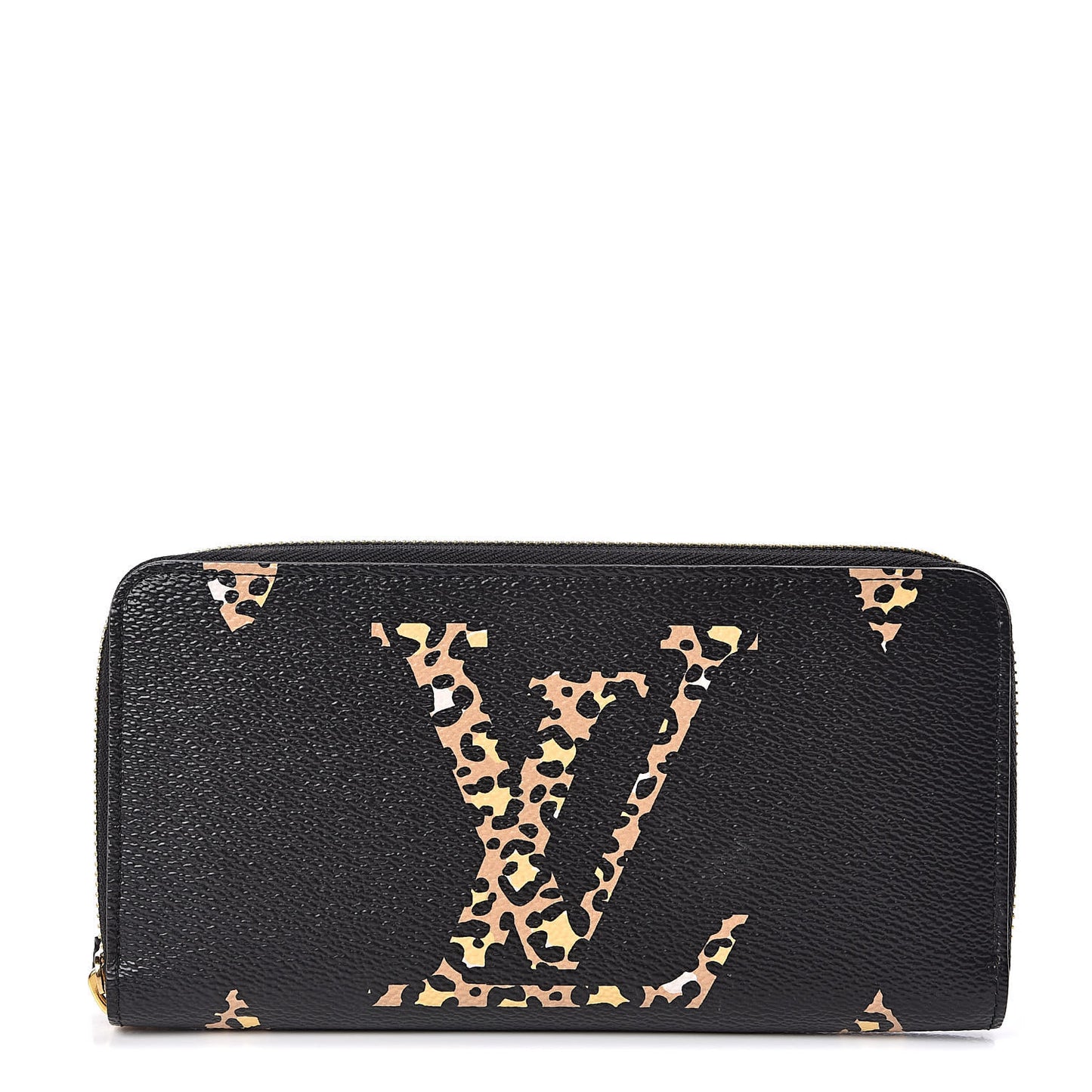 Monogram Giant Jungle Zippy Wallet Black