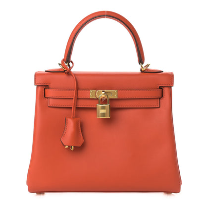Hermes Swift Kelly Retourne 25 Terre Battue 1 of 10