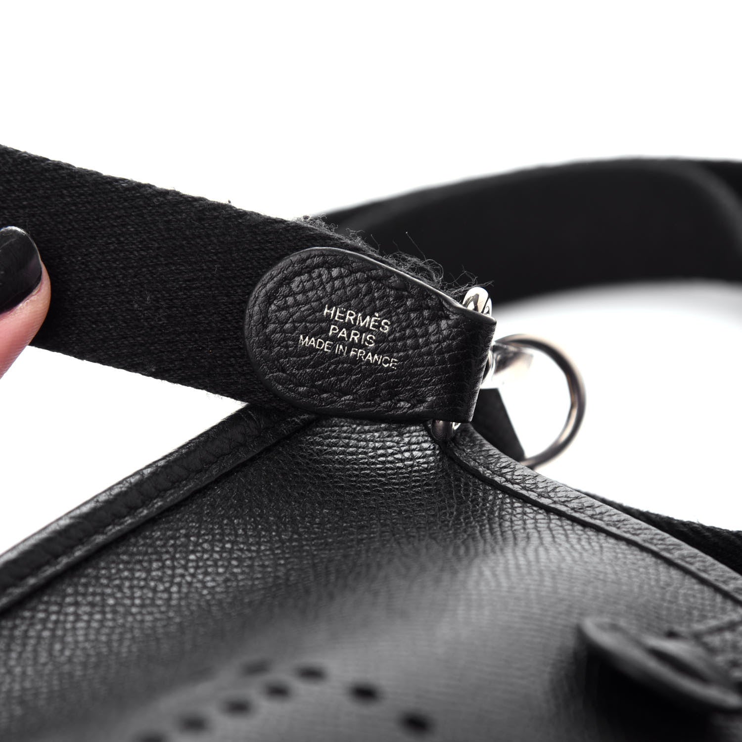Hermes Epsom Evelyne TPM Black 7 of 12