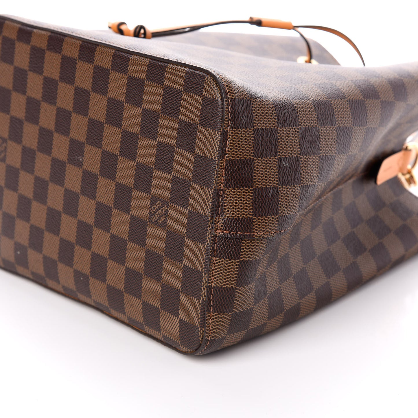 Damier Ebene Neonoe MM Safran