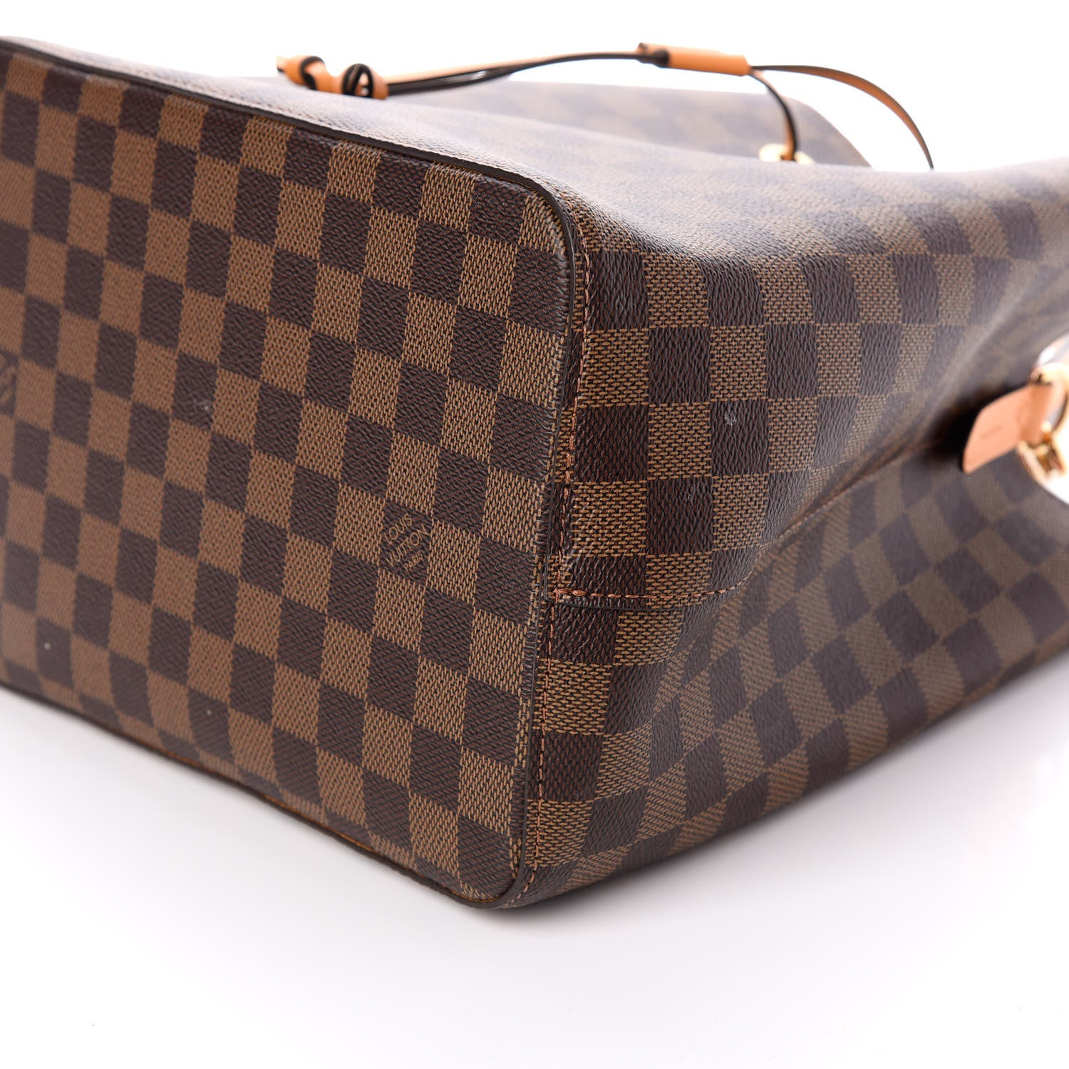 Louis Vuitton Damier Ebene Neonoe MM Safran 9 of 9