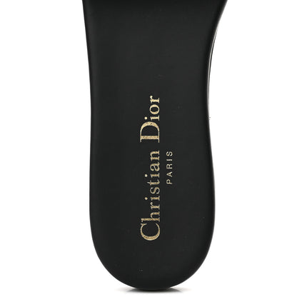 Christian Dior Canvas Embroidered Dway Mules Slide Sandals 37.5 Deep Blue 8 of 9