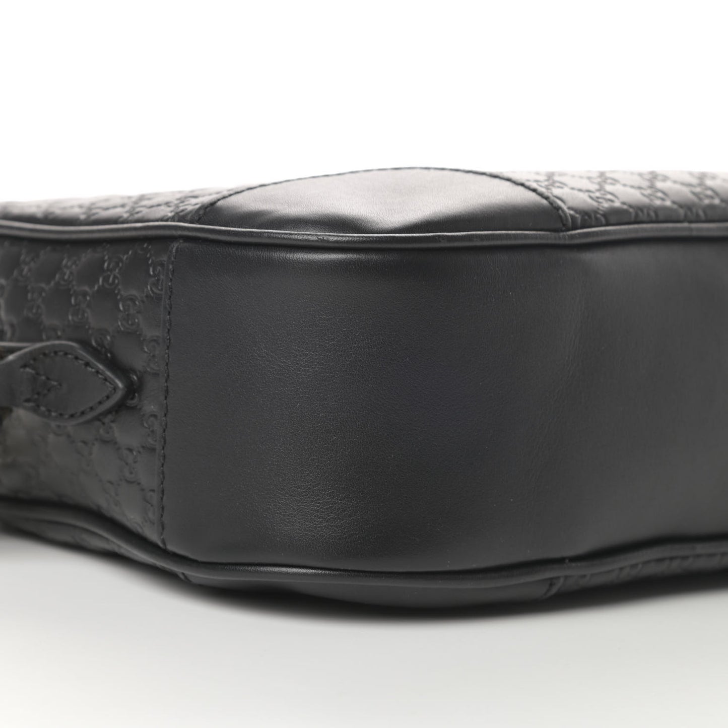 Microguccissima Mini Bree Messenger Bag Black
